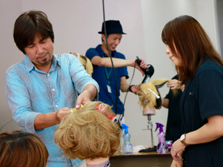 YUKARI JAPAN主催「Designers Award 2016 Hair&Make Photo Contest」フォトコン作品作り1