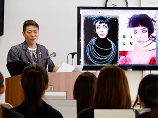 メイクアップアーティスト山口啓先生による特別授業5