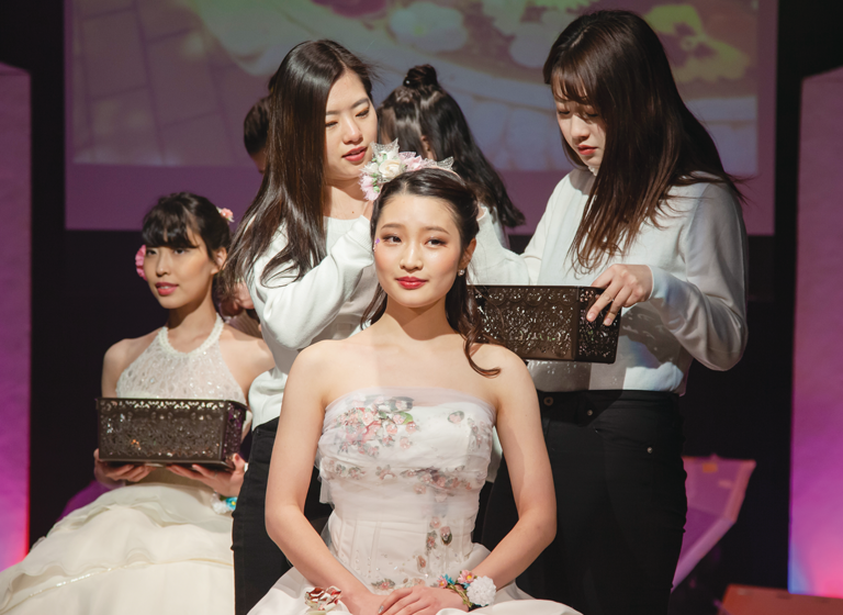 3学科合同ヘアショー