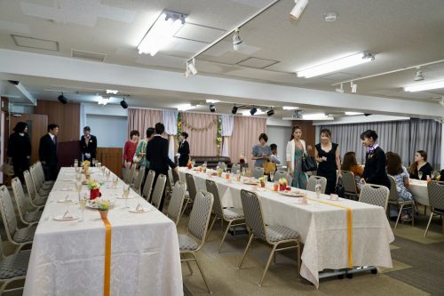 YIC京都ビューティ専門学校_ブライダル科_披露宴会場