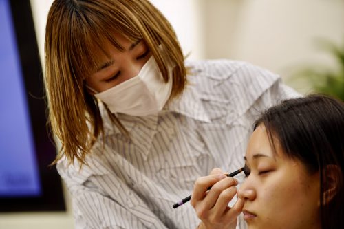 YIC京都ビューティ専門学校　メイク