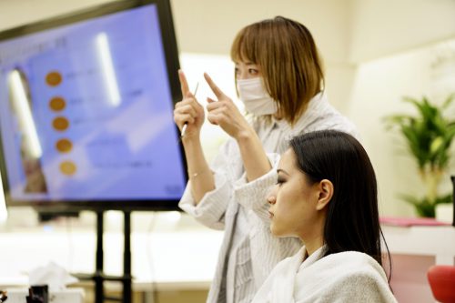 YIC京都ビューティ専門学校　メイク